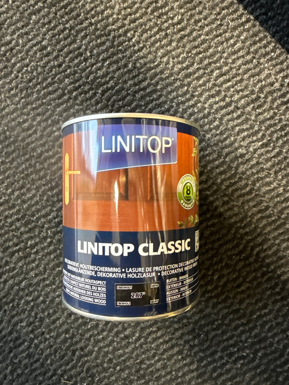 Linitop classic 287* ebbenhout 1l