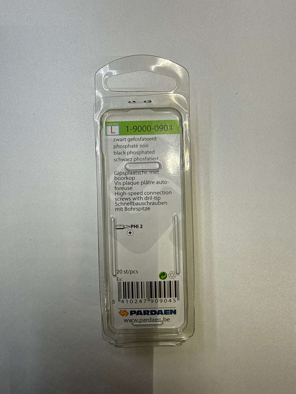 Zwart gefosfateerd 3,5x45mm