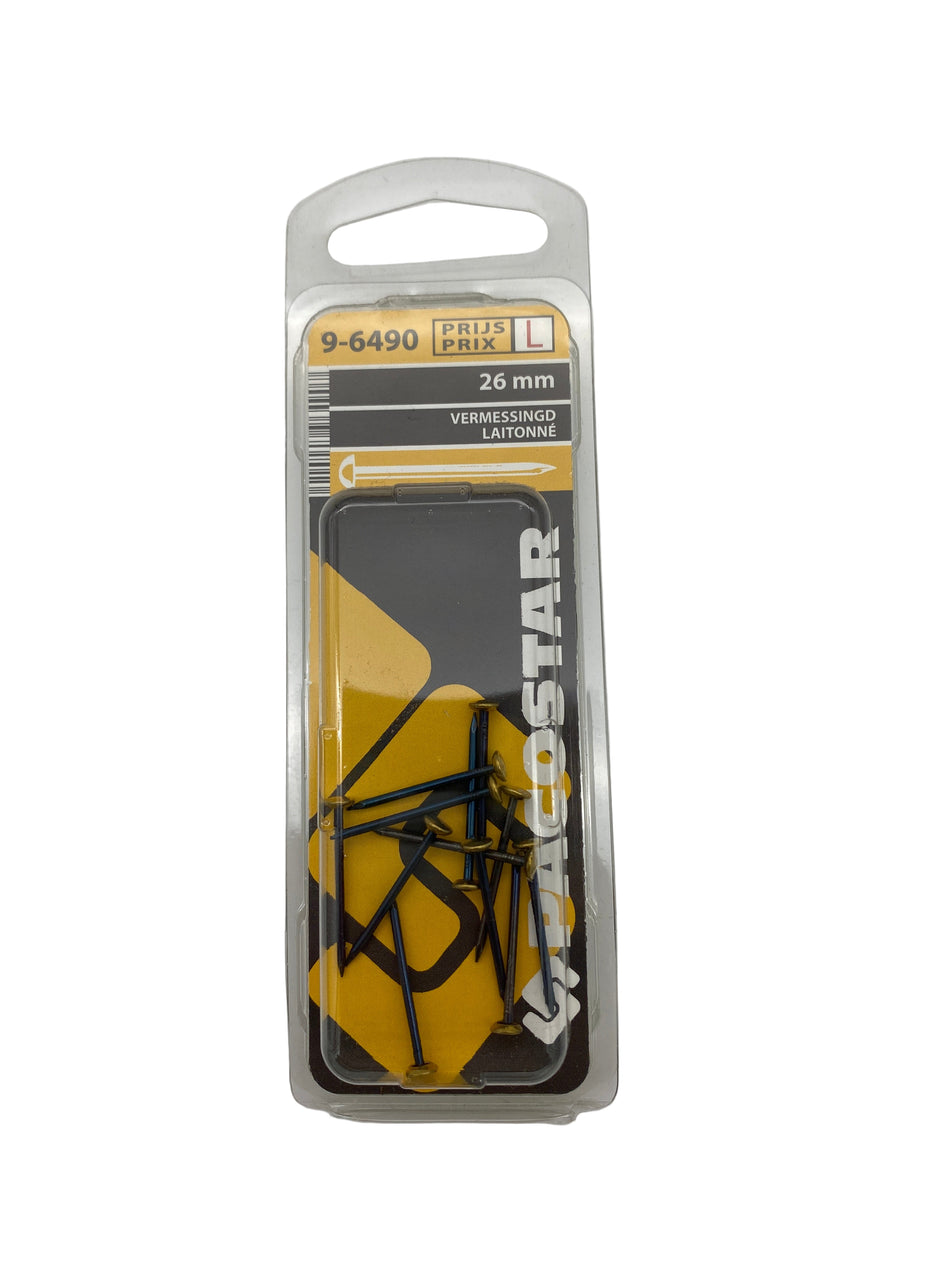 Naalden voor wandhaakjes - 26 mm