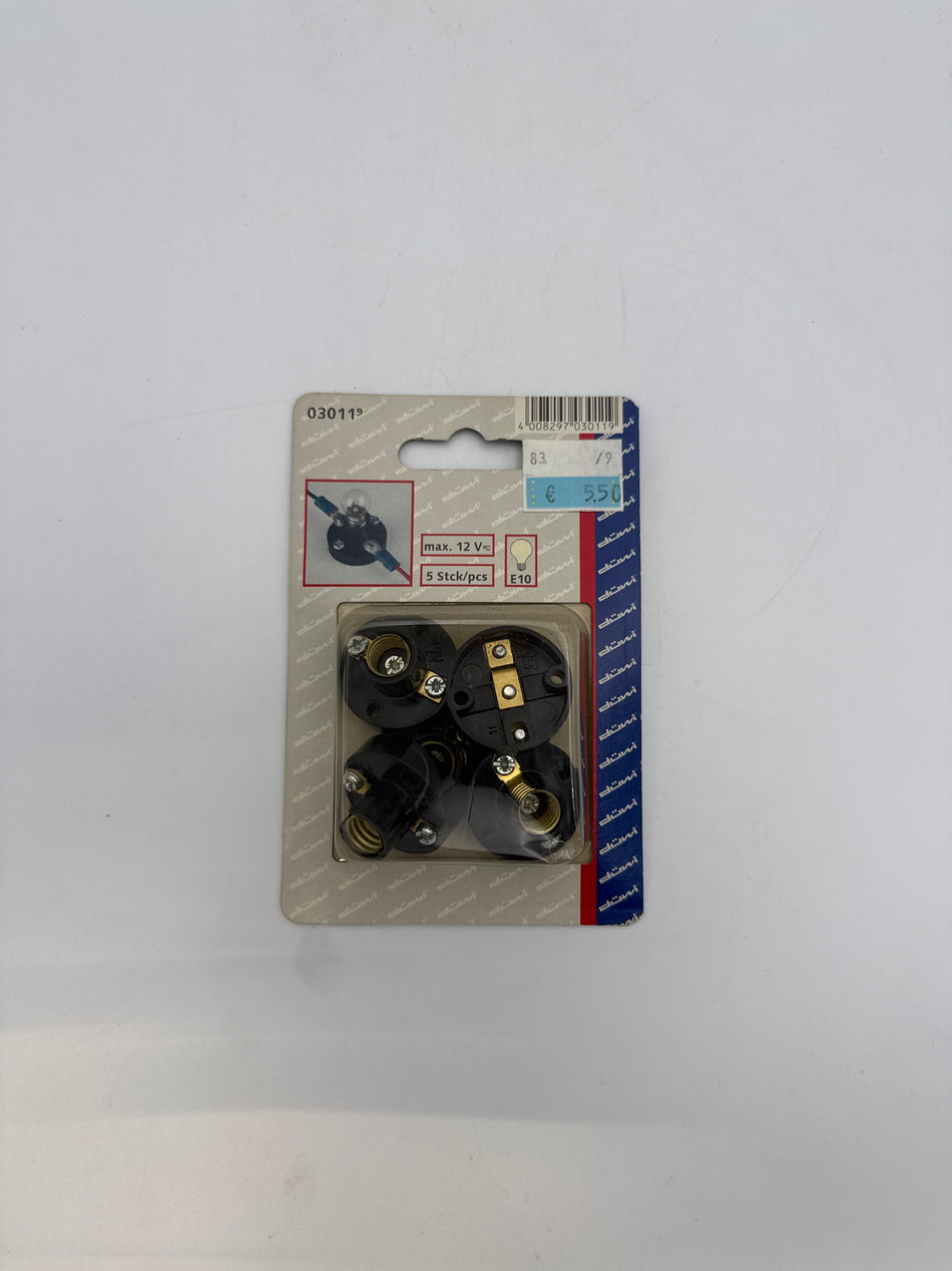 E 10 max. 12v 4 stuks