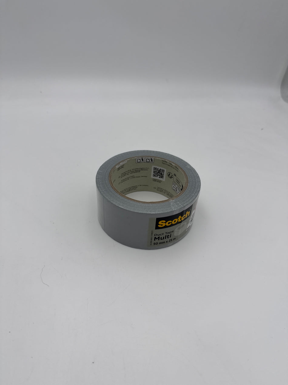 Duct tape multi grijs 50mmX25m