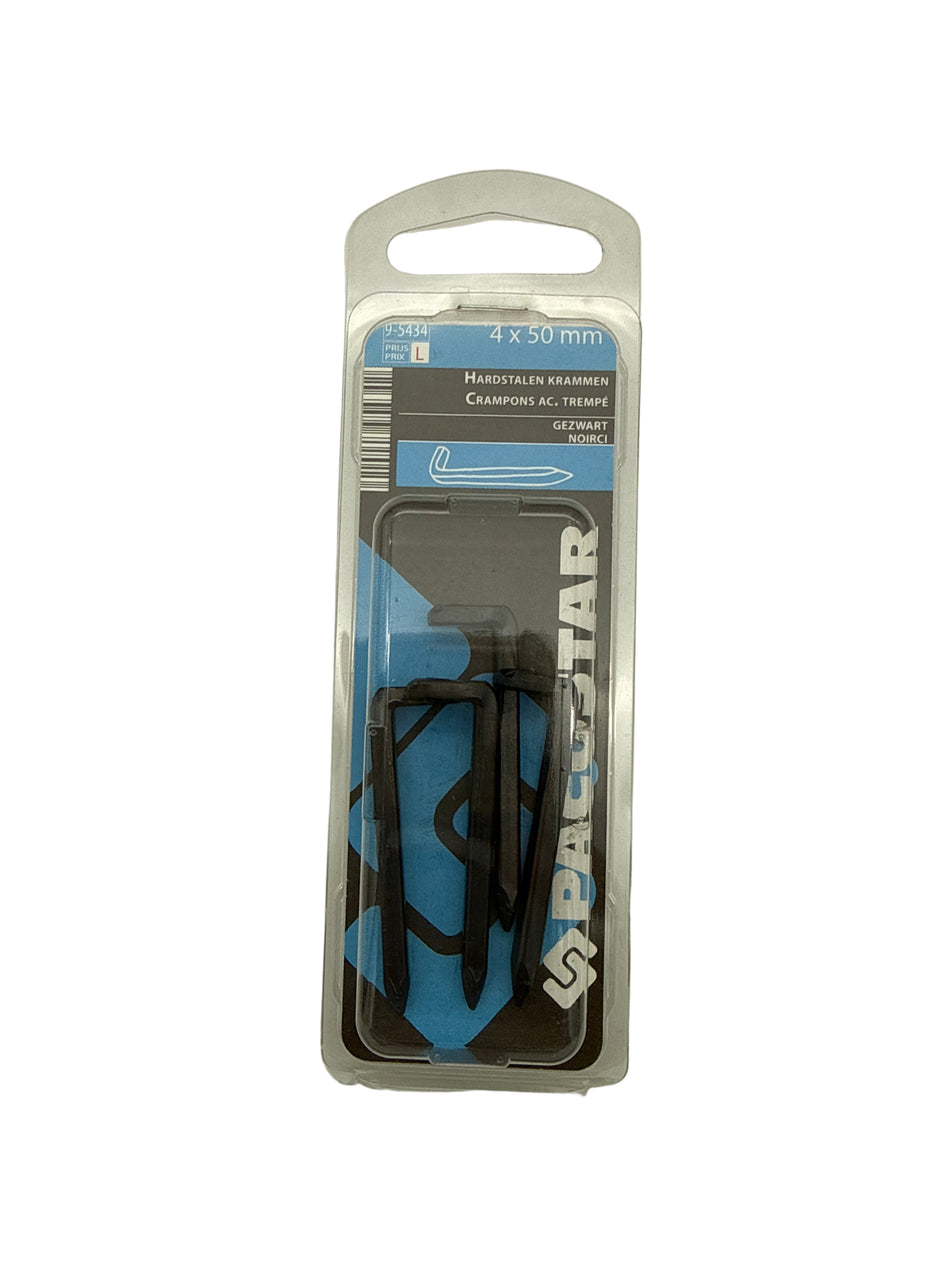 Hardstralen Kramen gezwart 4 x 50mm