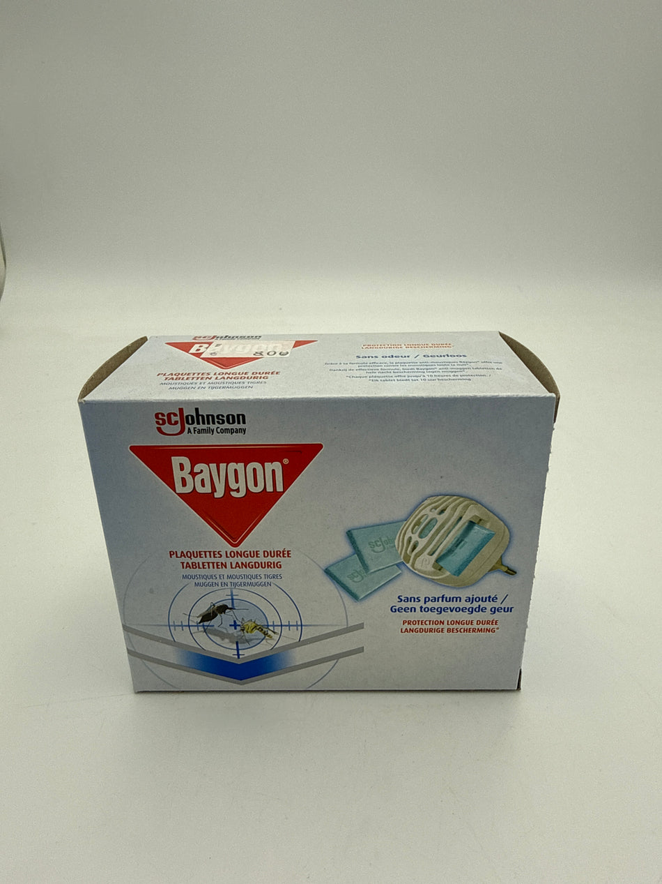 Baygon geen toegevogde geur