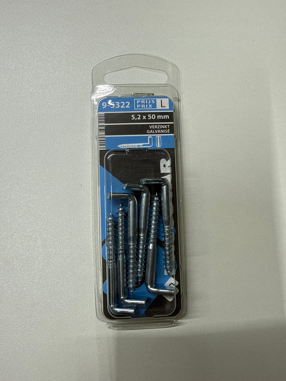 Verzinkt 5,2x50mm