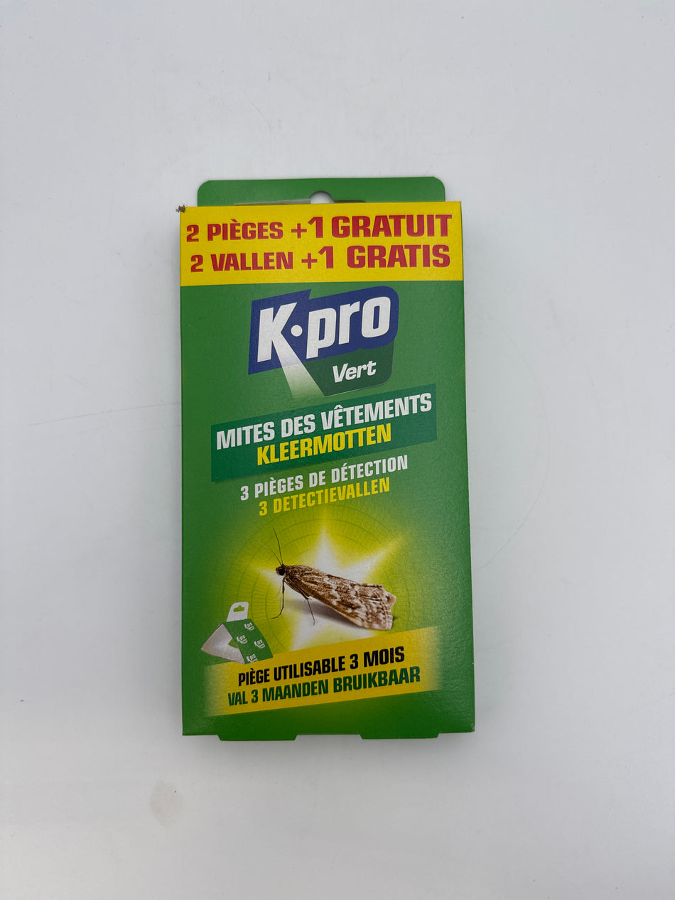 K.pro vert kleermotten