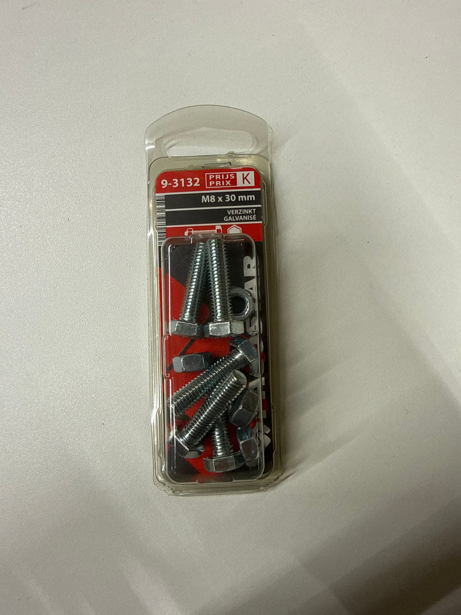 Verzinkt m8x30mm