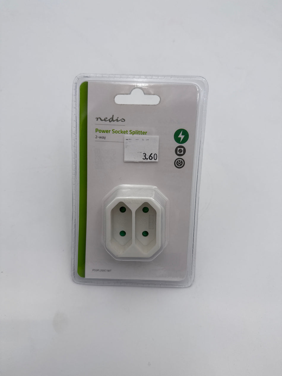 Power socket splitter