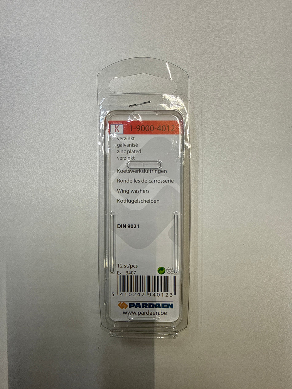 Koetswerksluitringen, verzinkt - M10 x 30 mm