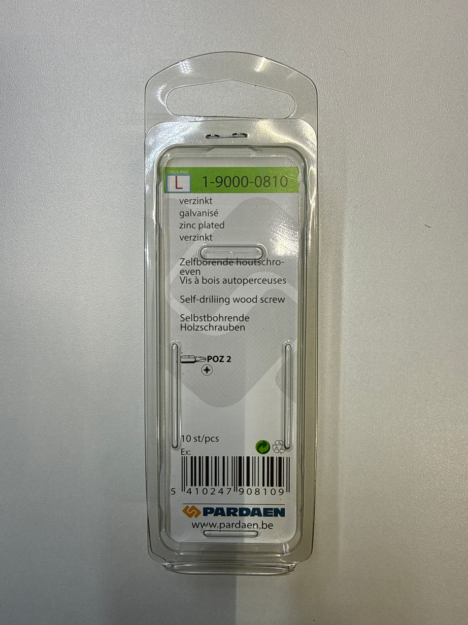 Verzinkt galvanise 5x80mm
