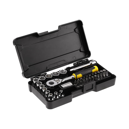 1/4" DOPSLEUTELSET, COMPACT - 37 - delig
