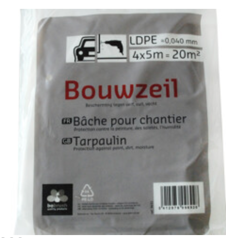 Bouwzeil 4x5m 20M2
