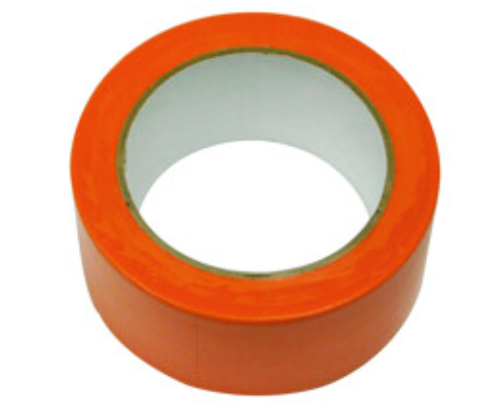TAPE plastiek voor MUREN oranje 33m x 48mm
