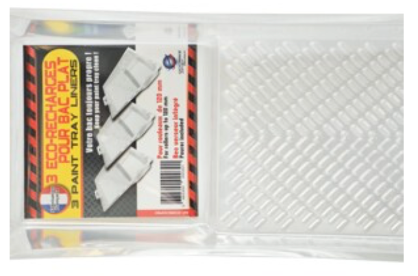 Pull-liner voor platte verfbak  -14x28cm-3st (593)