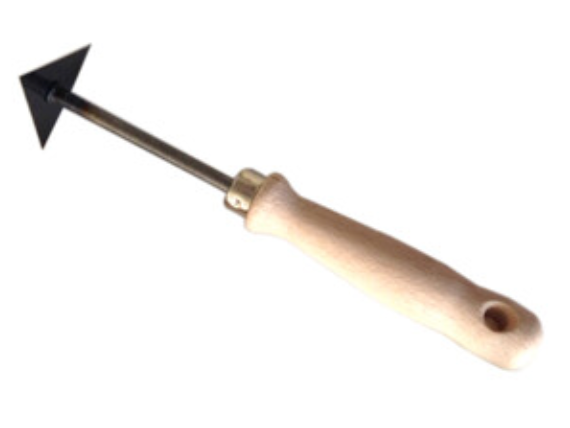 Verfafkrabber driehoekig 8cm