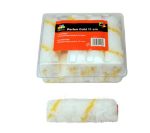 Vervangrol 10st PERLON GOLD 11cm