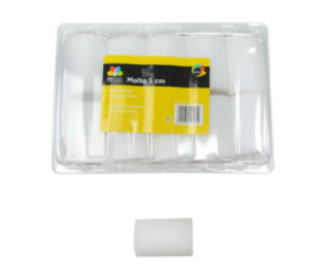 Vervangrol 20st MOLTO 5cm 2xrecht