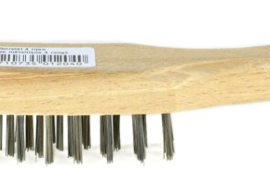 STAALBORSTEL 3 rijen