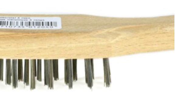 STAALBORSTEL 4 rijen