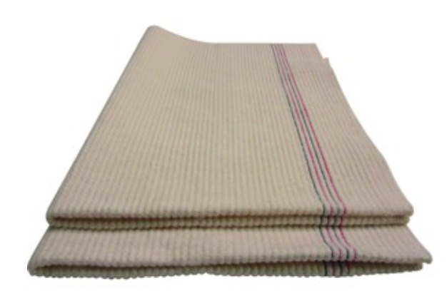 Dweil Gestikt katoen viscose 60x90cm