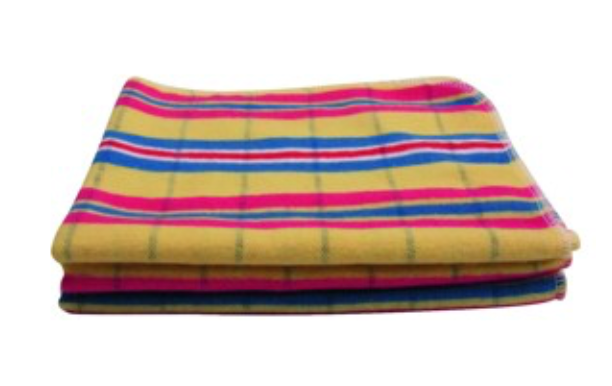 Stofdoek extra geel/rood/blauw - 40x50cm