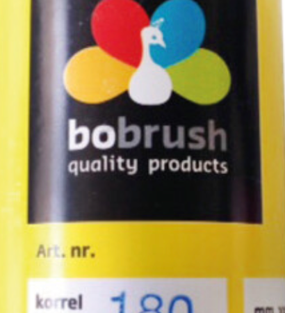 Schuurpapier geel alu-oxide op rol 10cm 9,1mt K80