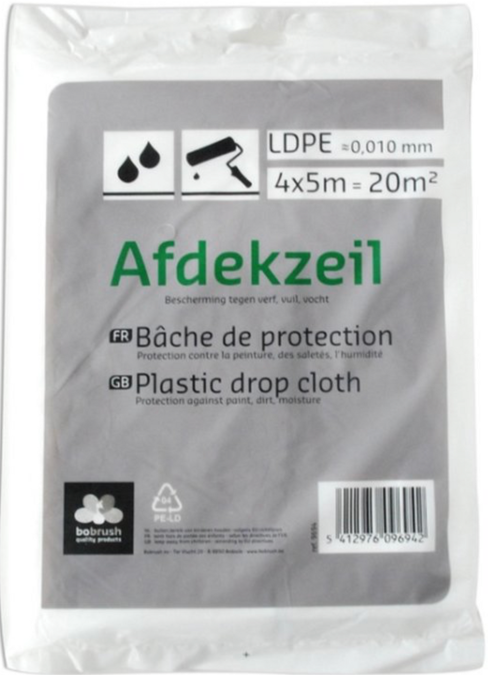 Afdekfolie 4x5 m 100 mm