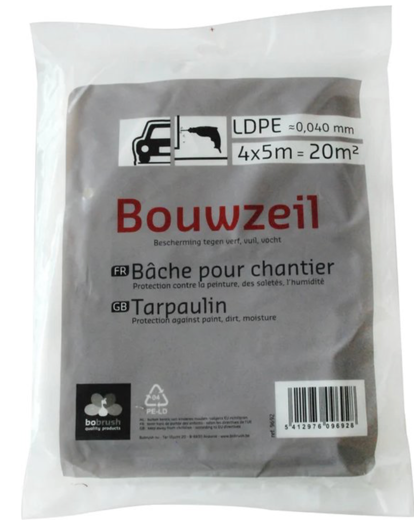 Bouwzeil 4x5m 20M2