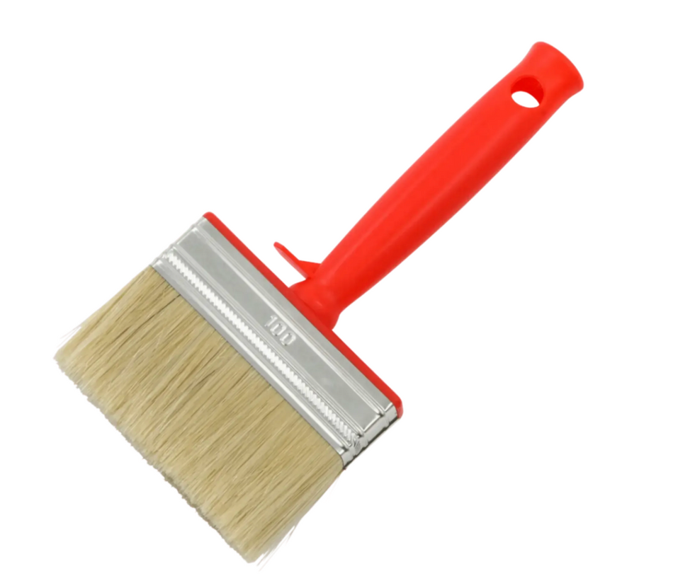 Latexborstel blond 3x10 cm -hobby