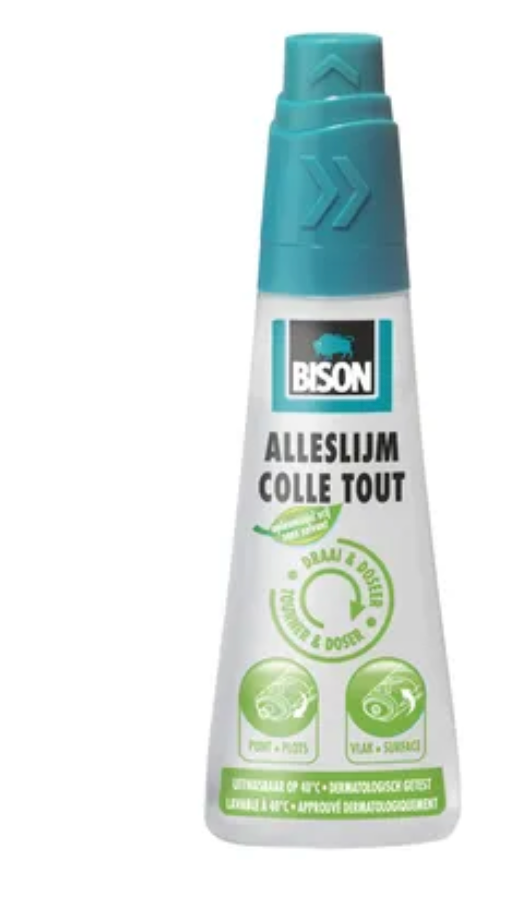 alleslijm Oplosmiddelvrij Draai&Doseer Tray 90ml