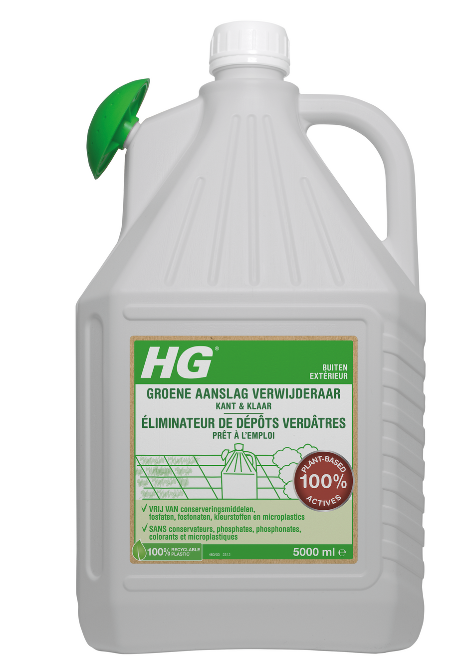 HG groene aanslag verwijderaar k&K 5L 100% plant EU-0029391-0000