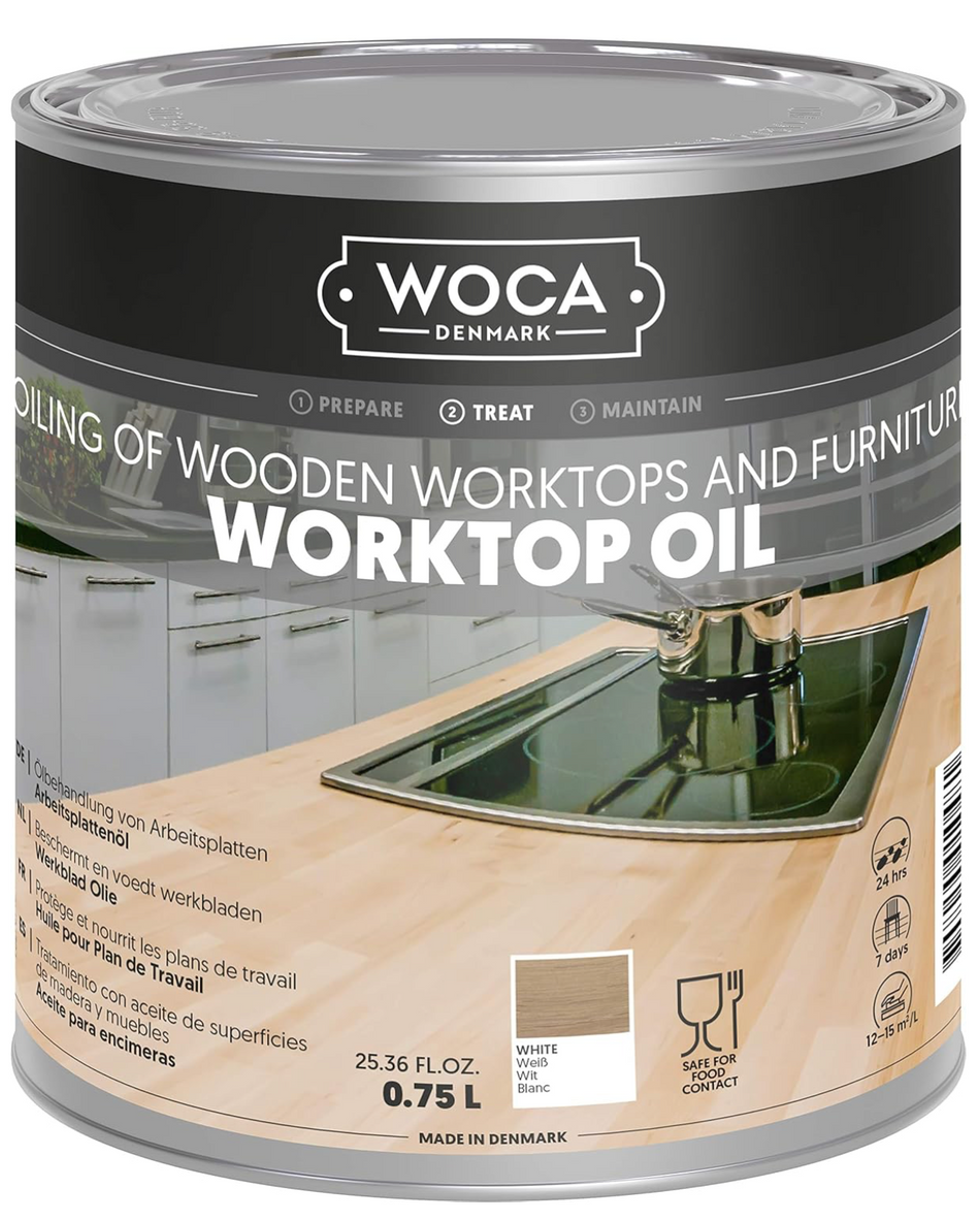 Woca Worktop Oil White