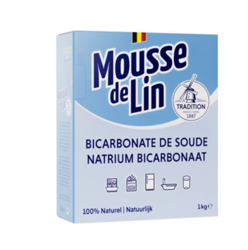 Mousse de Lin Natrium Bicarbonaat 1Kg