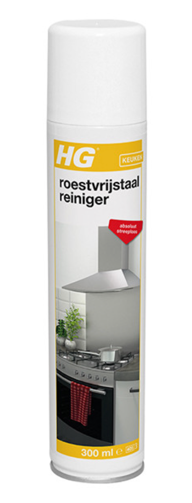 HG roestvrijstaal reiniger