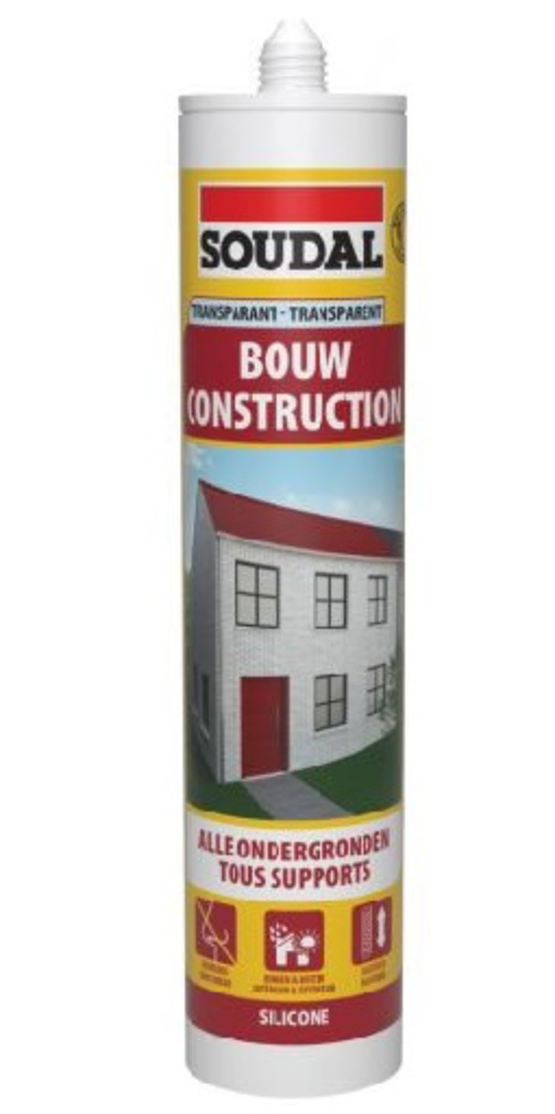 Soudal Bouw Siliconen Transparant