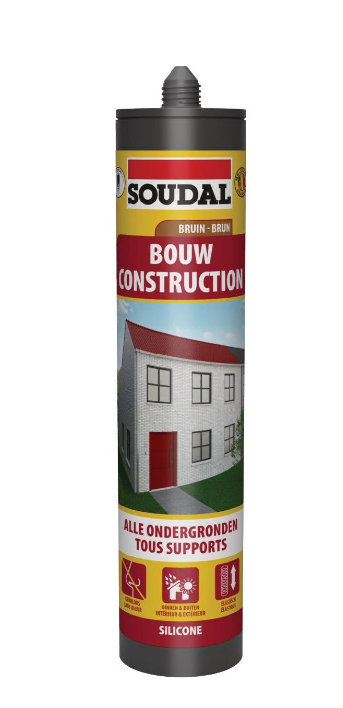 Soudal Bouw Siliconen Bruin
