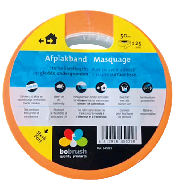 MASKINGTAPE GEEL IV UV bestendig EXTRA 50mx38mm