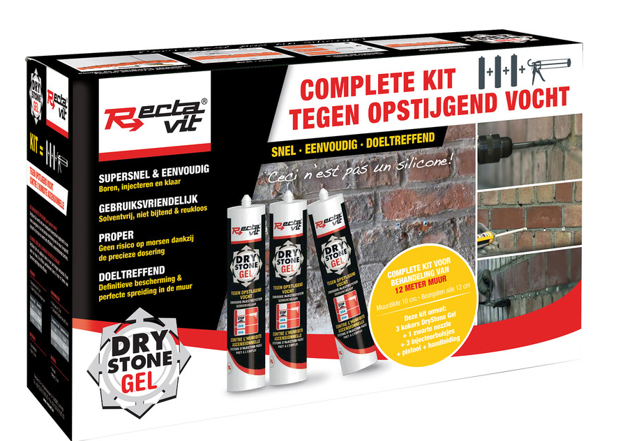 Rectavit DryStone Gel Combibox 3x310ml