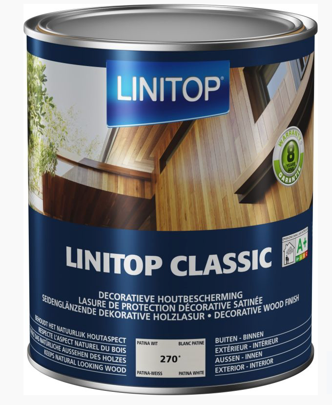 Linitop classic patina wit 270* 2,5l