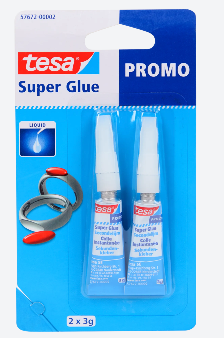 Tesa seconden lijm
