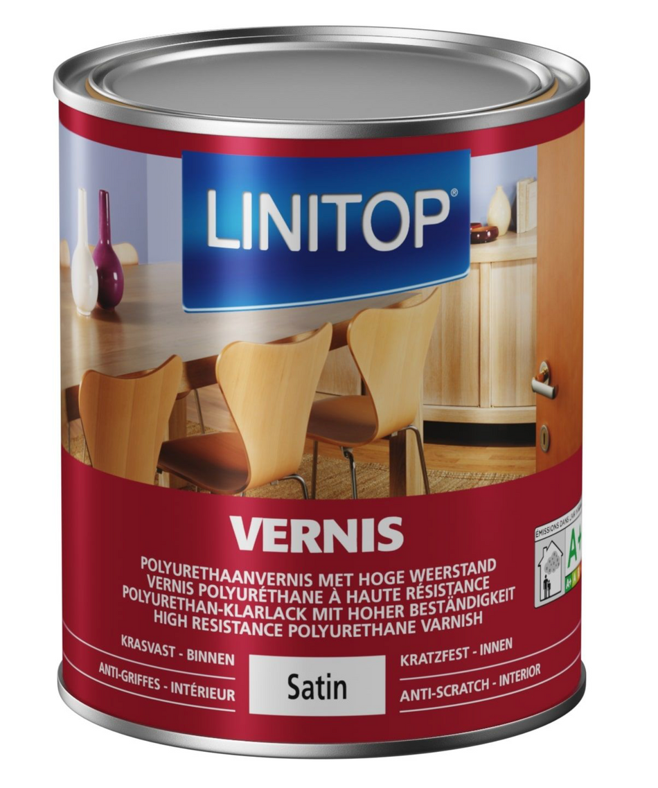 Linitop  PU Vernis Satin 0,75l