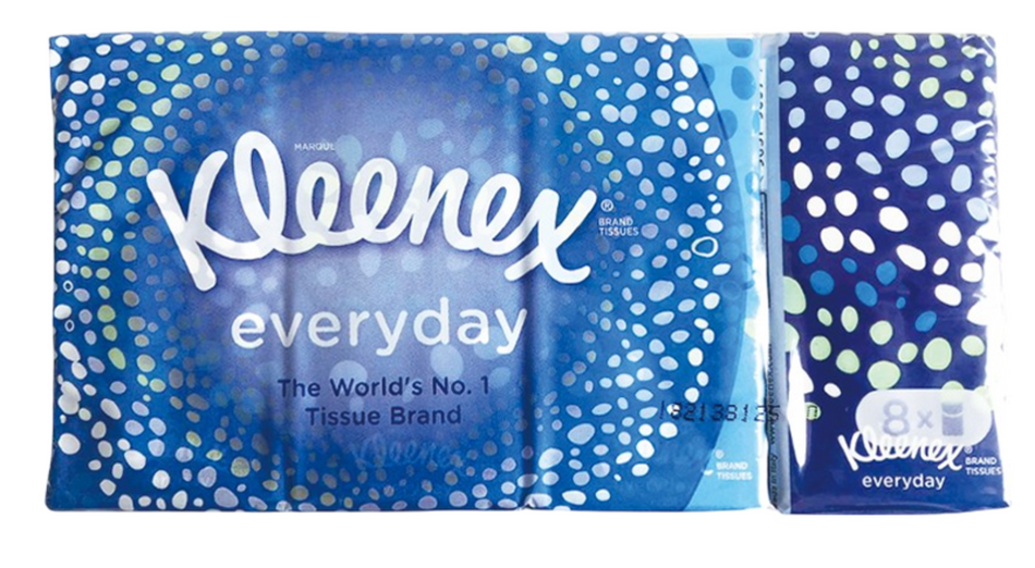 Zakdoekjes 8 pakjes Kleenex
