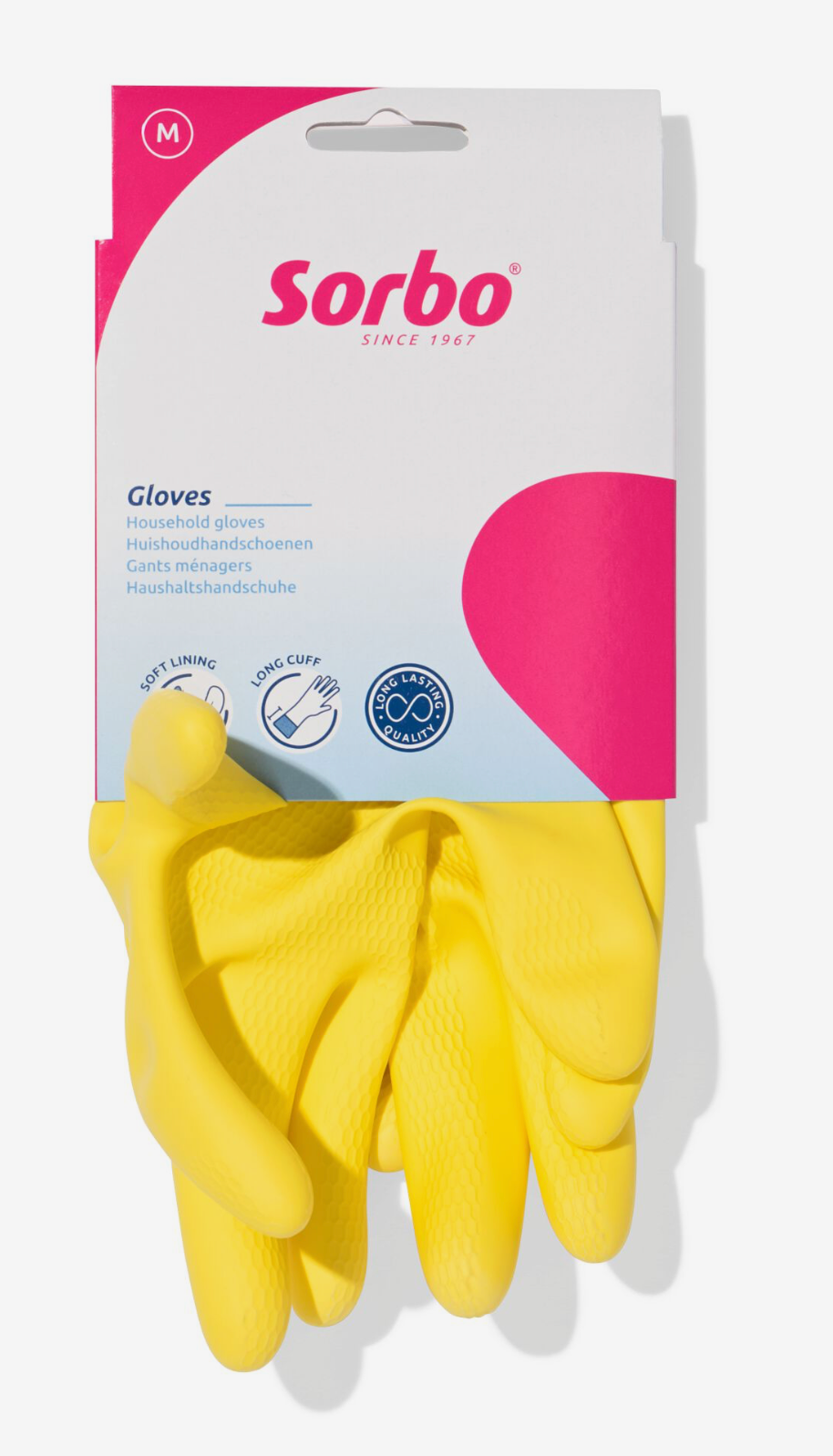 Sorbo Huishoudhandschoenen M – Comfort & Bescherming