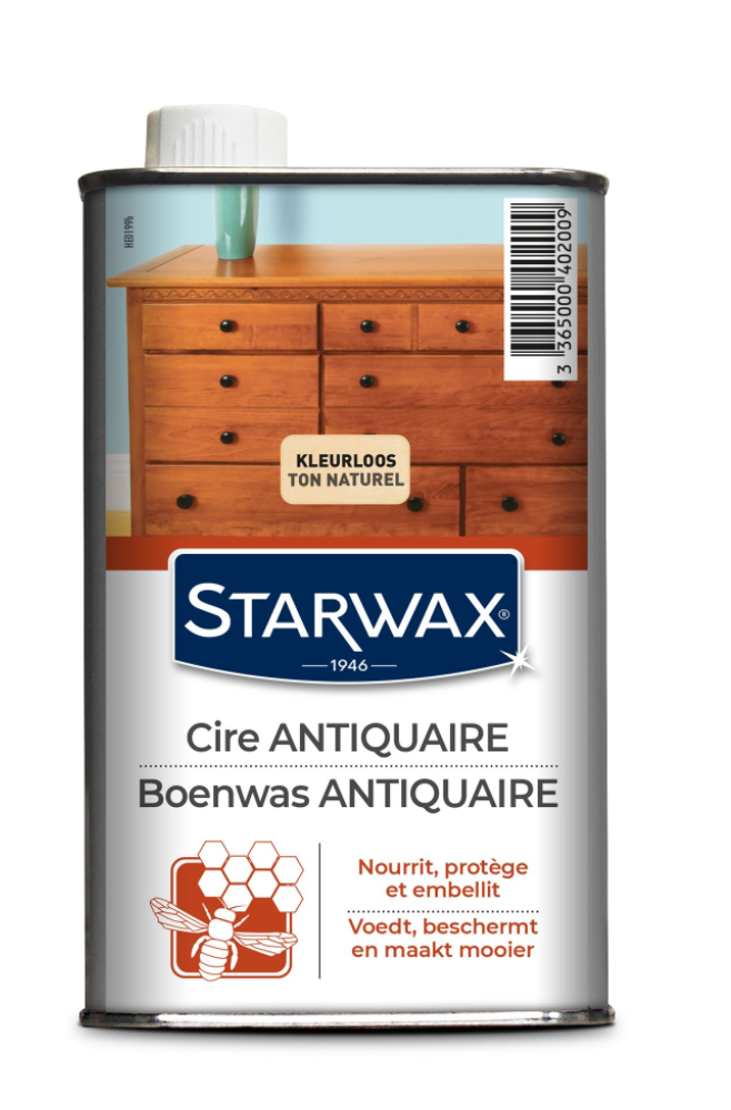 Starwax Boenwas Kleurloos 0,5L – Voedt & Beschermt Hout
