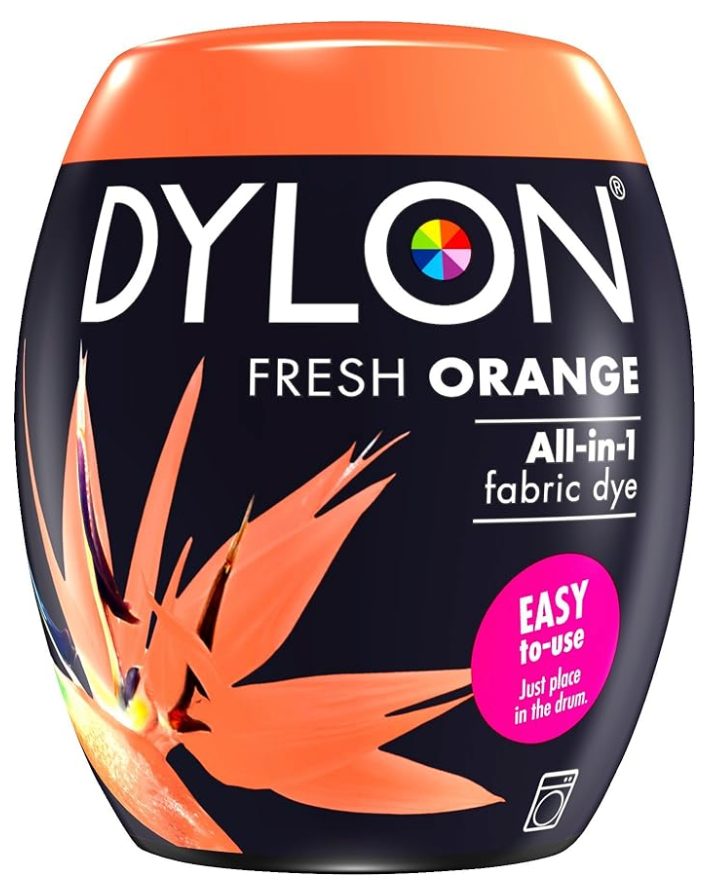 Dylon Textielverf Fresh Orange – Voor Wasmachine