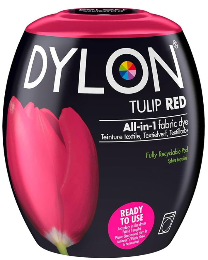 Dylon Textielverf Tulip Red – Voor Wasmachine