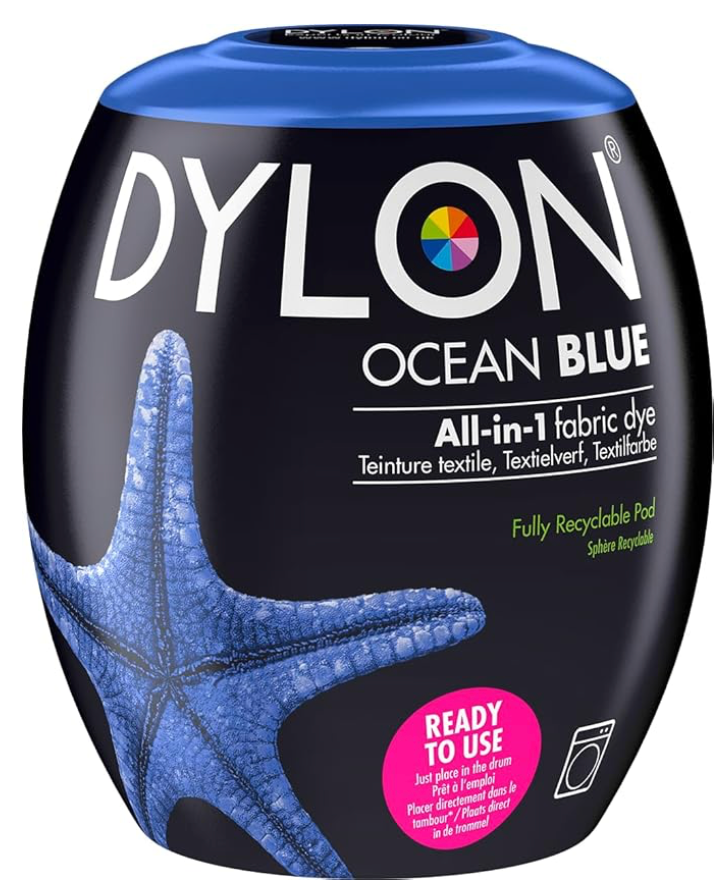 Dylon Textielverf Ocean Blue – Voor Wasmachine