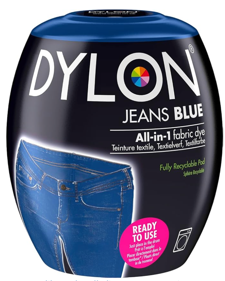 Dylon Textielverf Jeans Blue – Voor Wasmachine