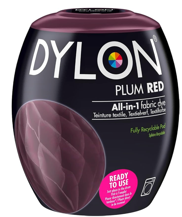 Dylon Textielverf Plum Red – All-in-One – 350 g