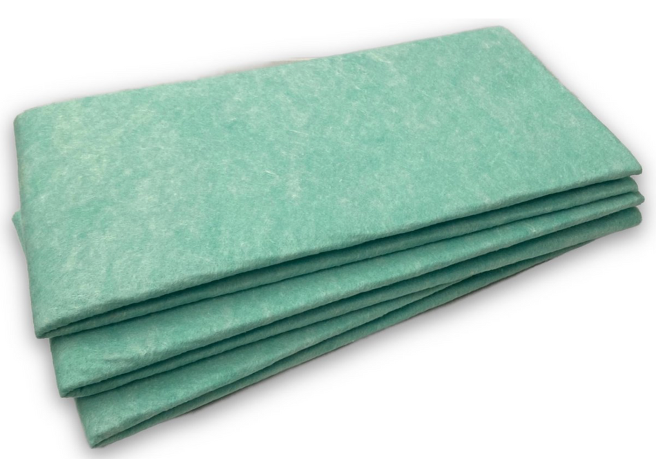 Super absorberende dweilen set van 3 – 50x70 cm groen – wasbaar op 60°C