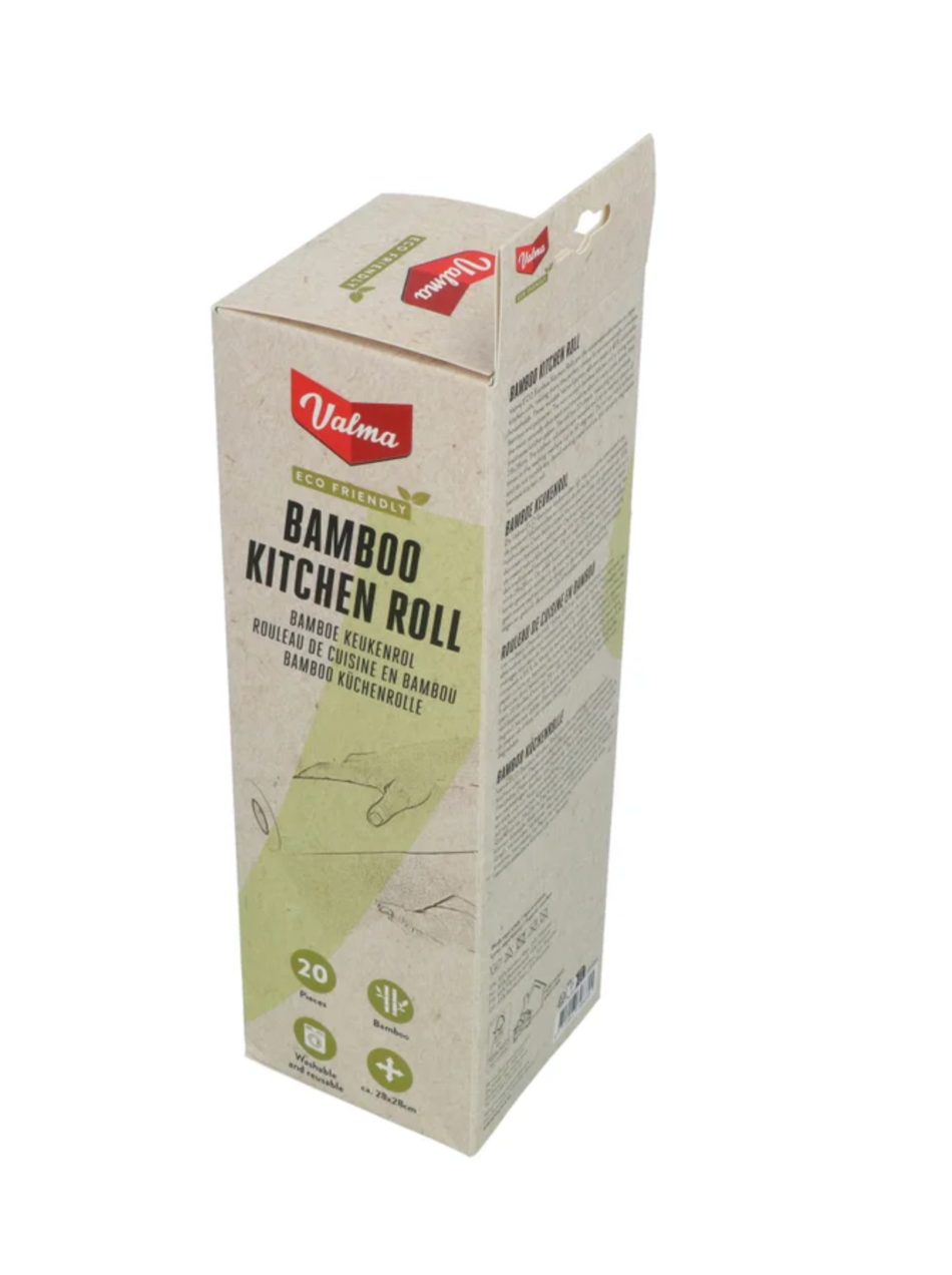 Valma Keukenrol bamboe herbruikbaar eco